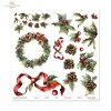 Papeles Scrapbooking SLS-078 Winter Wreath